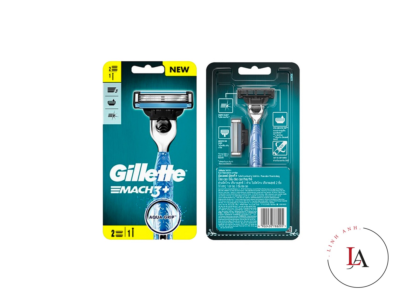 Bàn cạo râu Gillette Match 3  kèm lưỡi